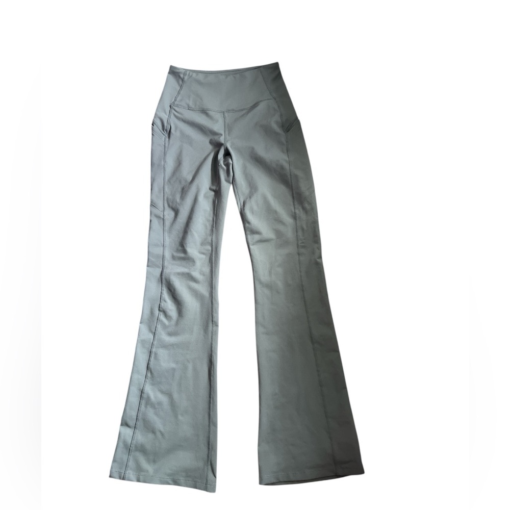 Zella | Gray Yoga Flare Workout Athleisure Pants Size XS
